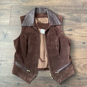 Vintage Genuine Leather Vest